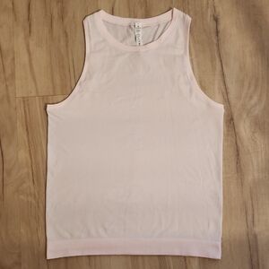 lululemon athletica Light Pink swiftly shell Tank Top